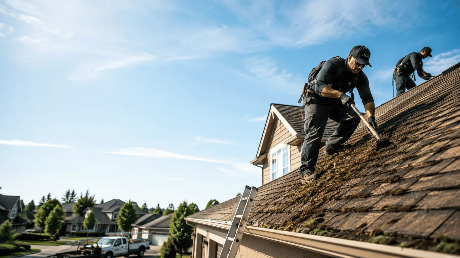 Roof Moss Removal in Poth, TX near me